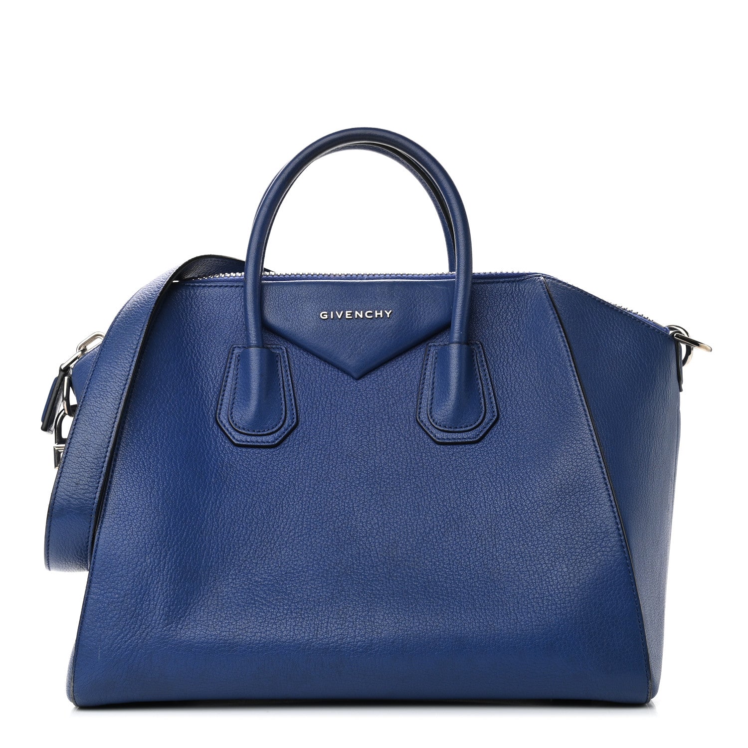 Givenchy Sugar Goatskin Medium Antigona Bright Blue 1 of 8