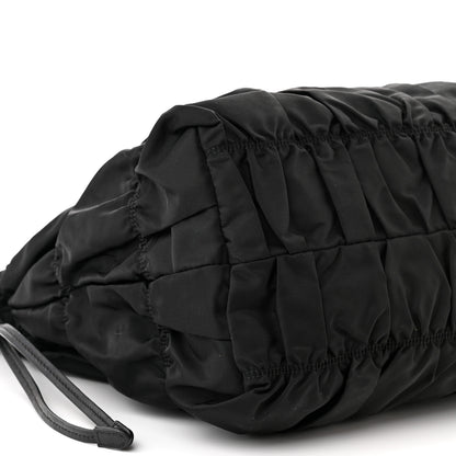 Prada Tessuto Nylon Gaufre Tote Black 8 of 13
