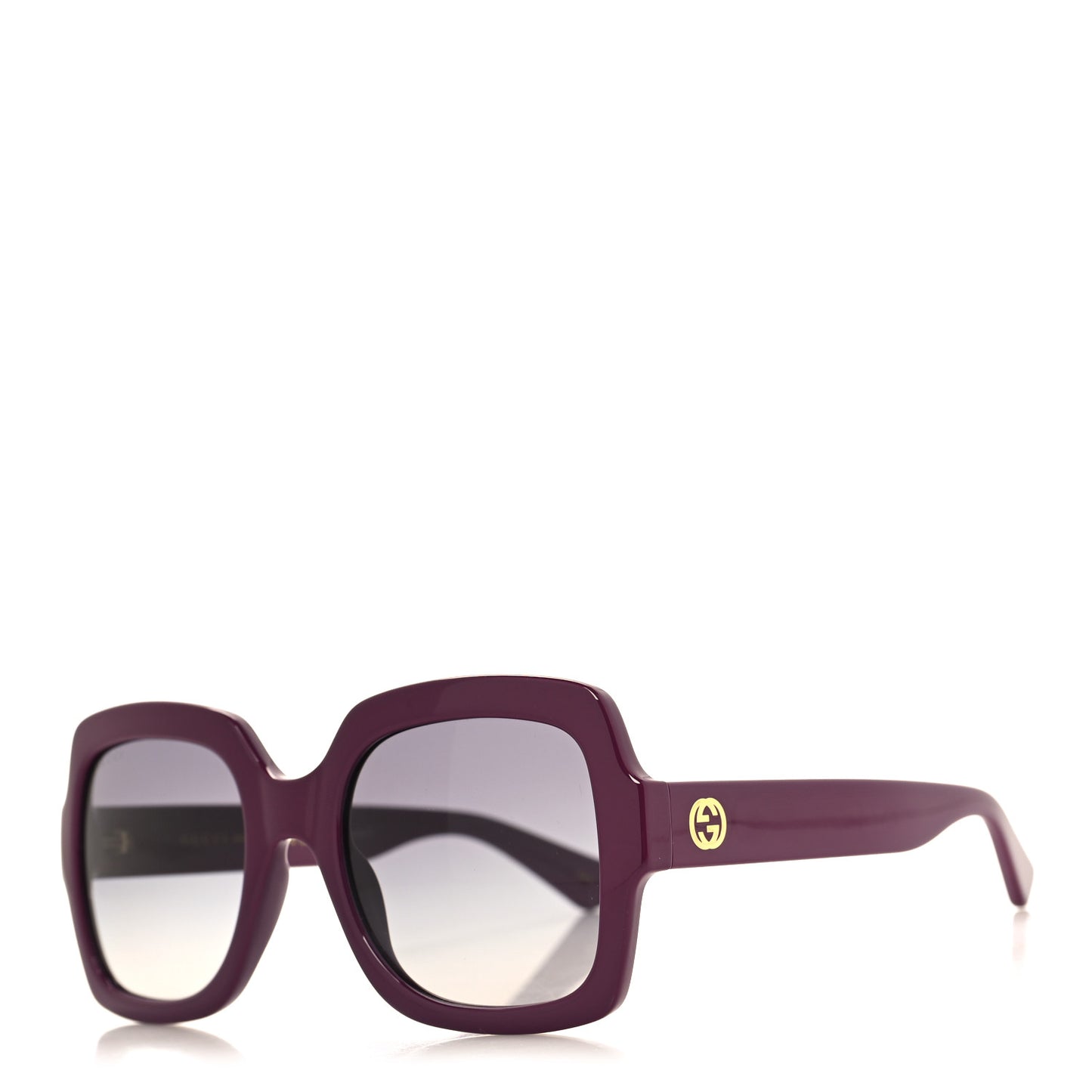 Acetate Square Frame Sunglasses GG1337S Purple