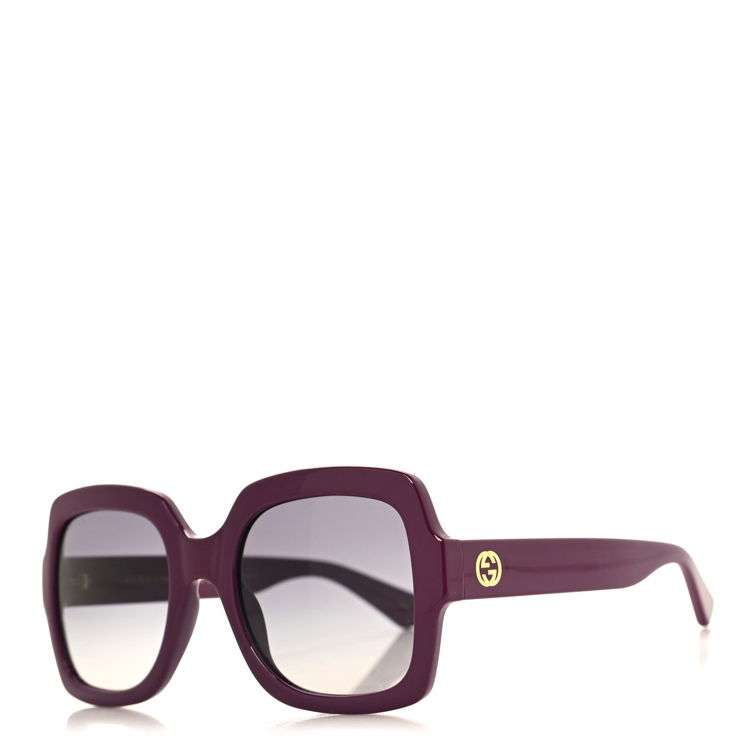 Gucci Acetate Square Frame Sunglasses GG1337S Purple 1 of 7