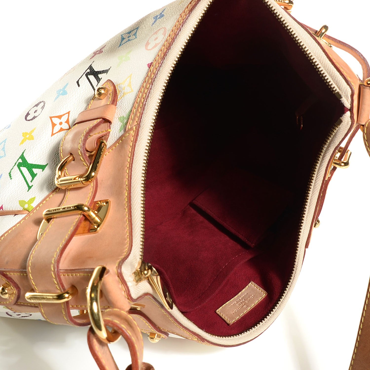 Louis Vuitton Monogram Multicolor Greta White 5 of 7