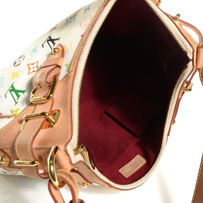 Louis Vuitton Monogram Multicolor Greta White 5 of 7