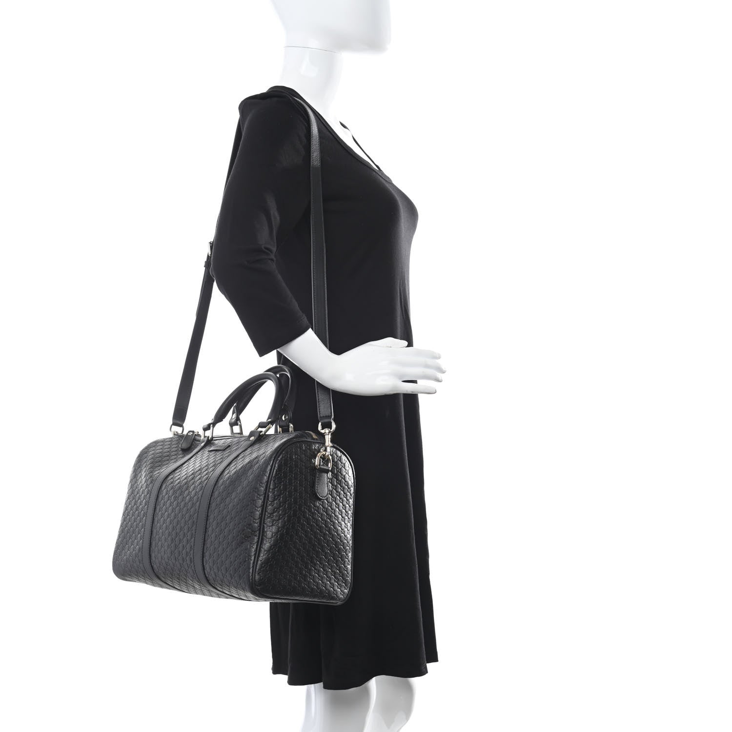 Gucci Microguccissima Medium Joy Boston Black 2 of 11