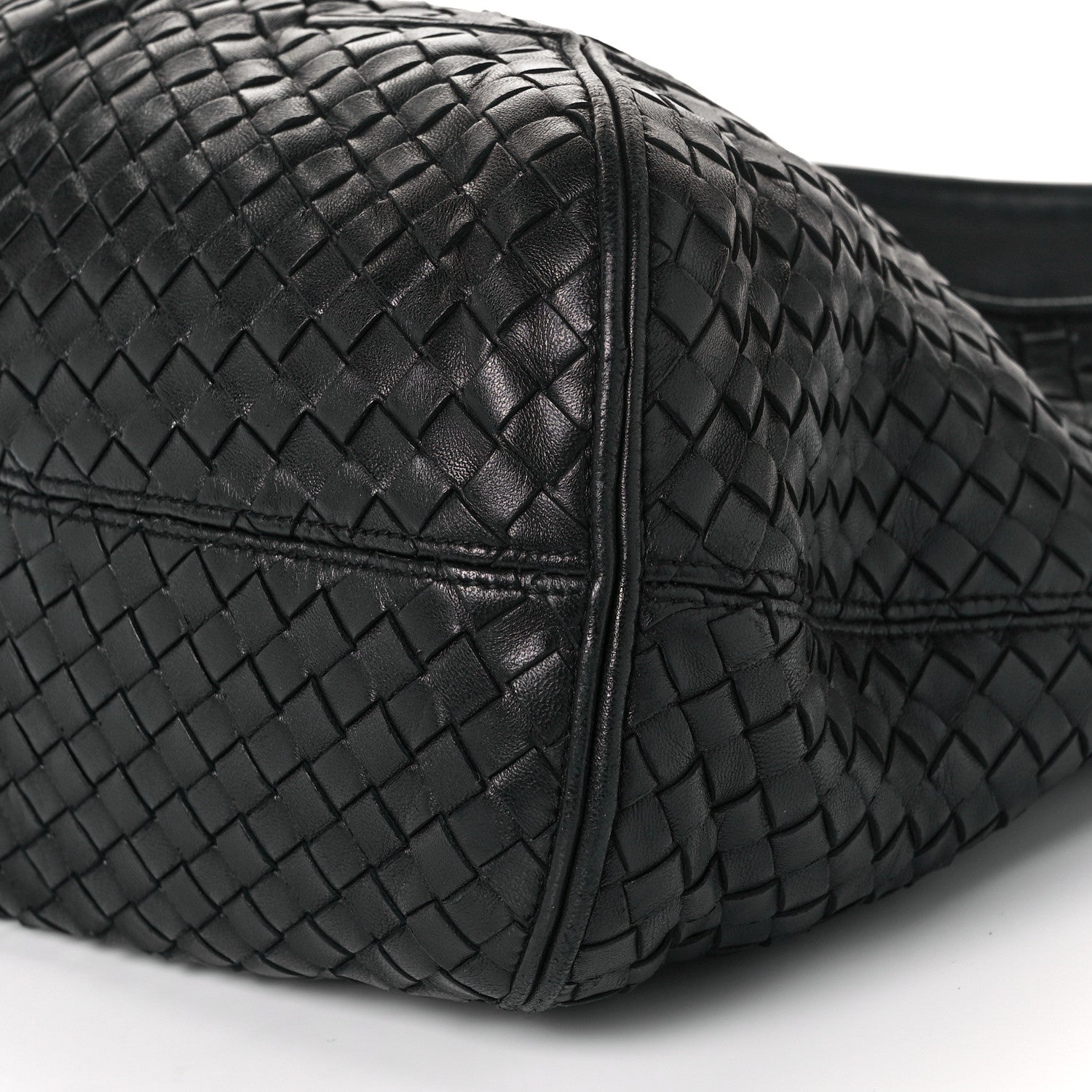 Bottega Veneta Nappa Intrecciato Ball Hobo Black 7 of 8