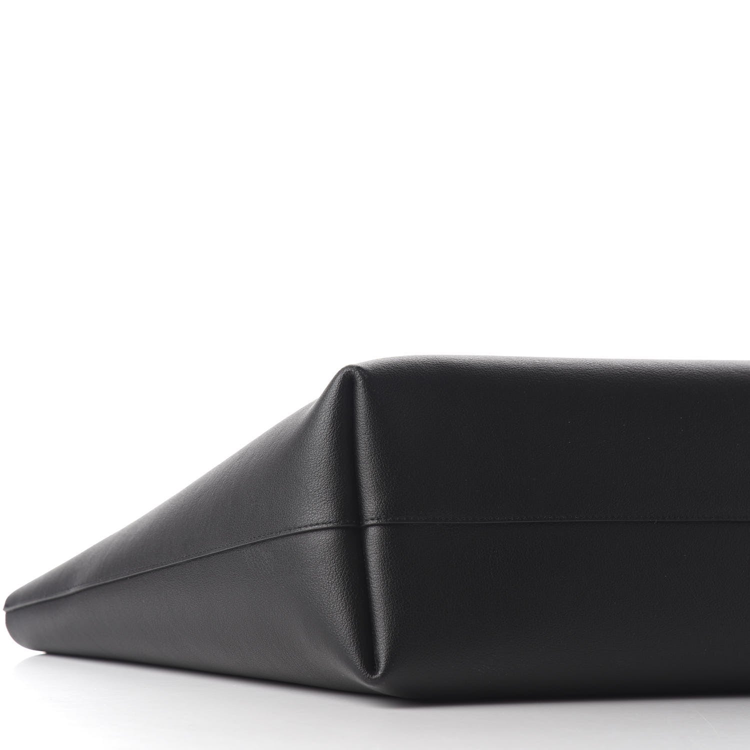 Saint Laurent Calfskin Large Shopping Tote Black 8 of 10