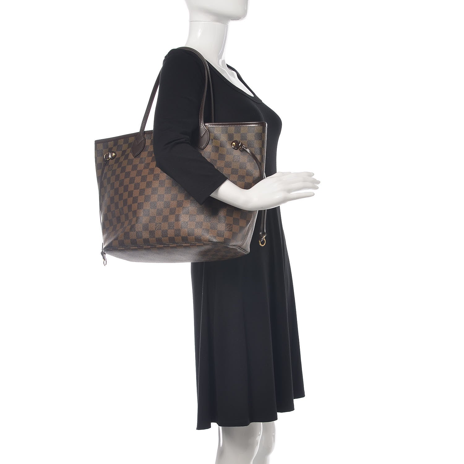 Louis Vuitton Damier Ebene Neverfull MM 16 of 16