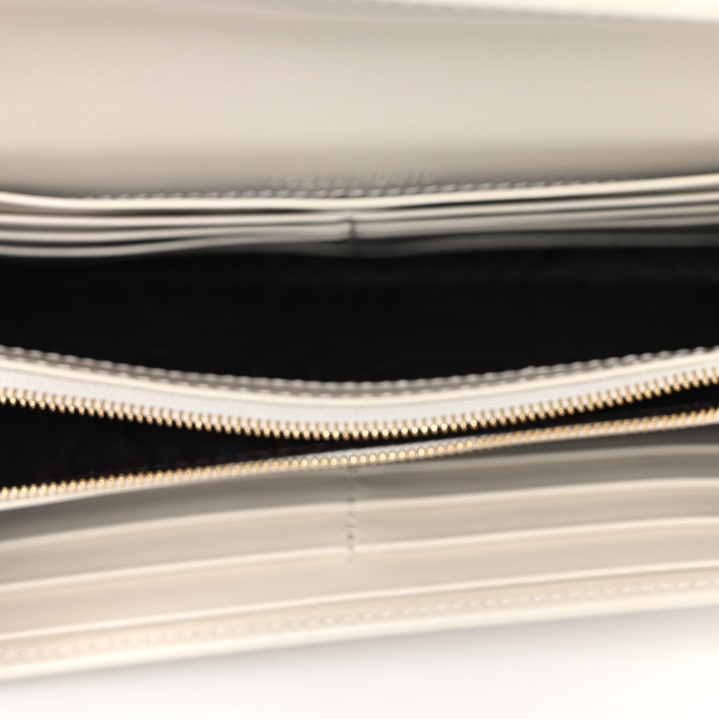 Calfskin Jackie 1961 Chain Wallet Mystic White
