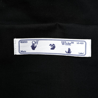 Off-White Nylon Logo Backpack Black 6 of 11