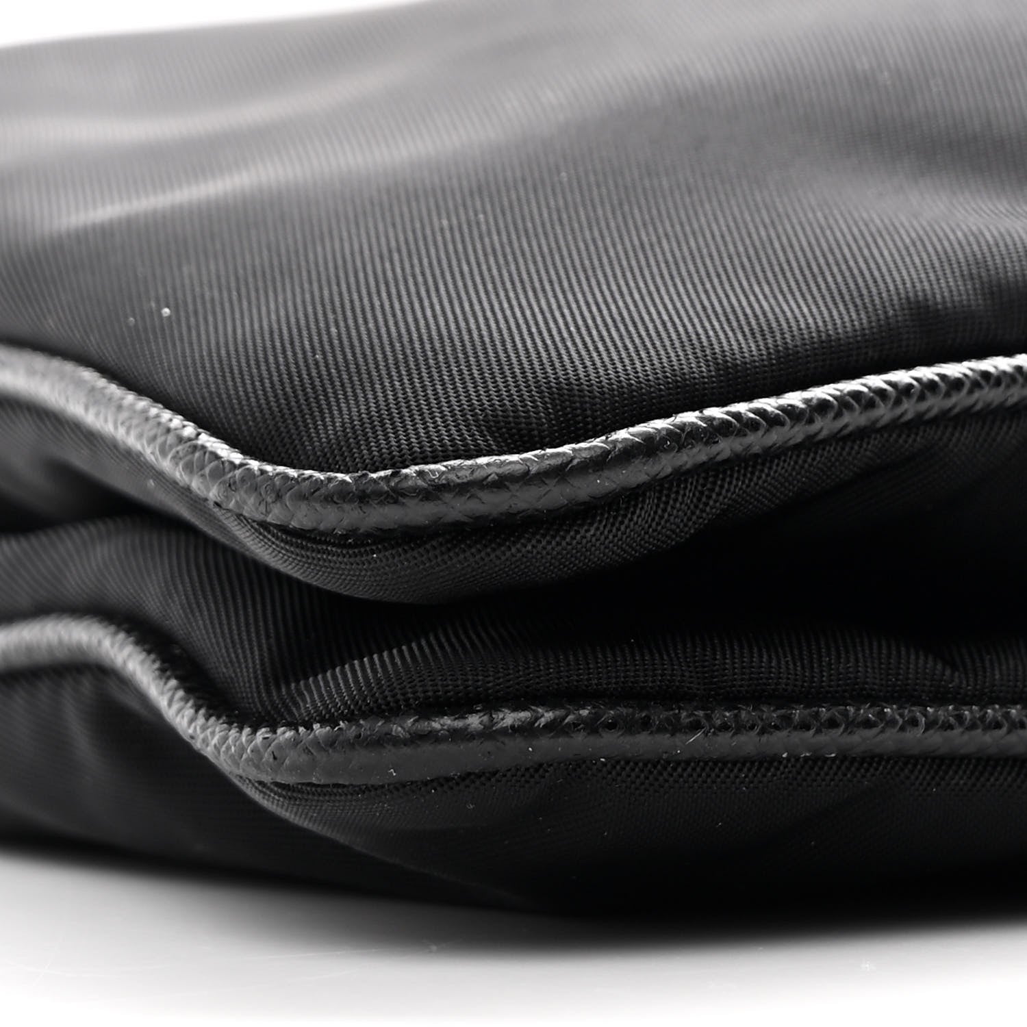 Prada Re-Nylon Saffiano Re-Edition 2000 Double Zip Crossbody Bag Black 9 of 10