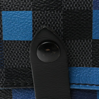 Louis Vuitton Damier Graphite Pixel Christopher PM Backpack Blue 15 of 18