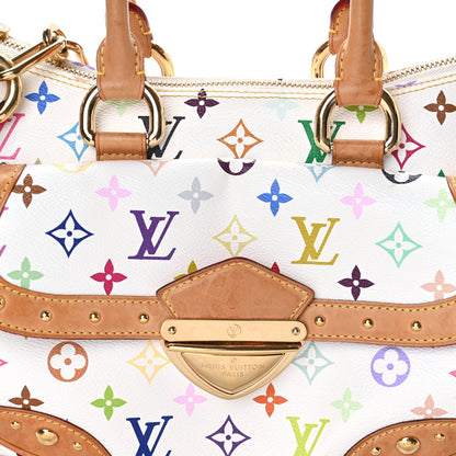 Louis Vuitton Monogram Multicolor Rita White 7 of 12