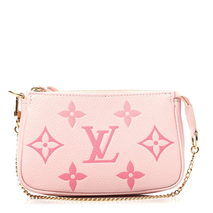 Louis Vuitton Empreinte Monogram Giant By The Pool Mini Pochette Accessories Bouton De Rose 1 of 8