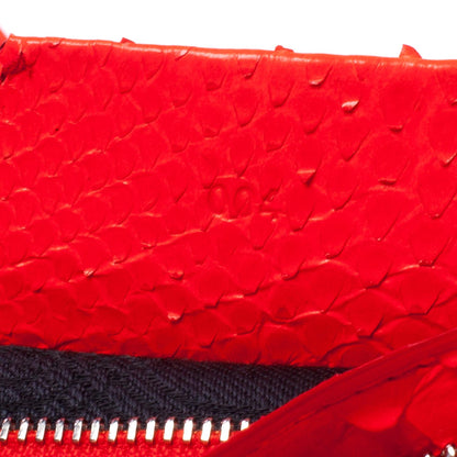 Proenza Schouler Python PS1 Medium Satchel Neon Red 7 of 9