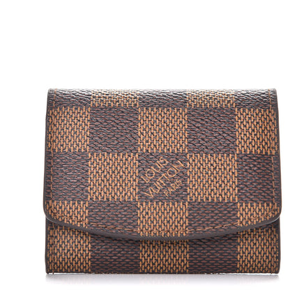Louis Vuitton Damier Ebene Cufflinks Case 1 of 6