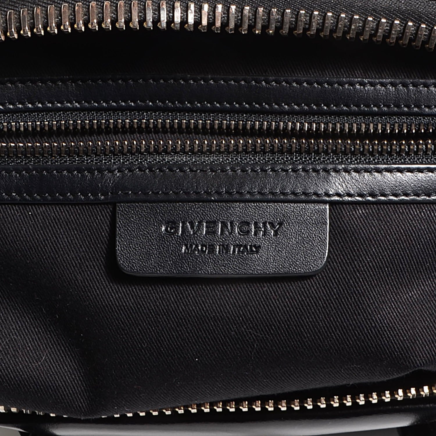 Givenchy Shiny Lord Calfskin Medium Antigona Black 6 of 11