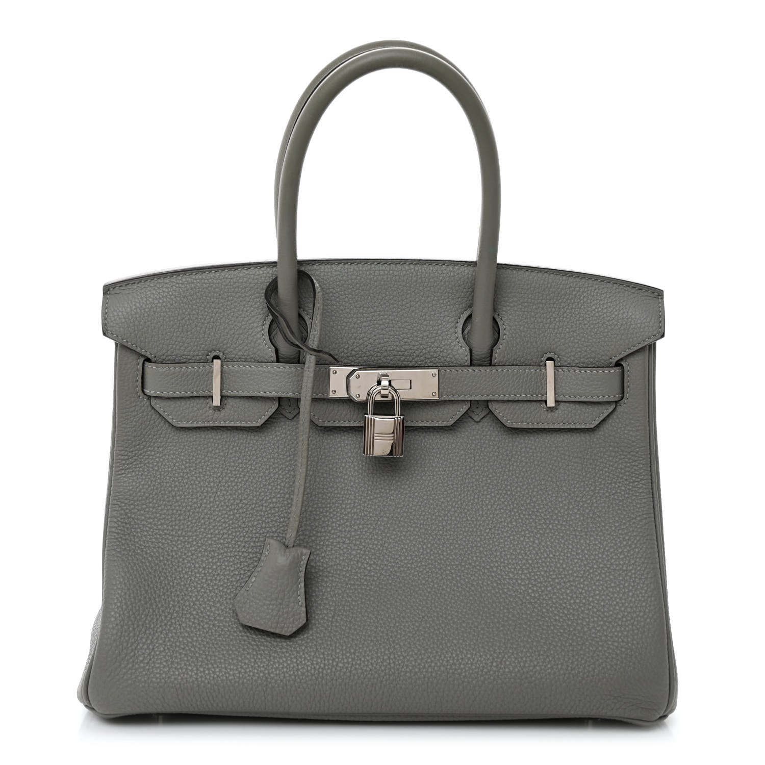 Hermes Togo BIRKIN 30 Gris Mouette 1 of 13