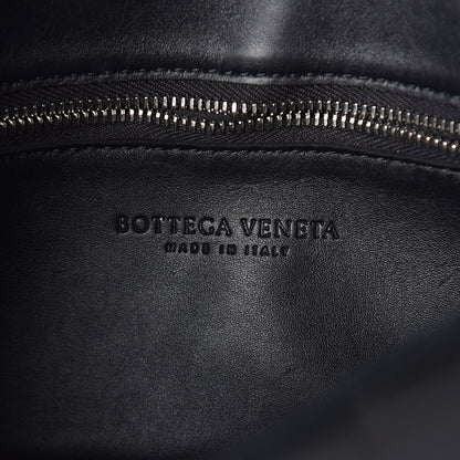 Bottega Veneta Lambskin Maxi Intrecciato Cassette Crossbody Bag Black 6 of 9