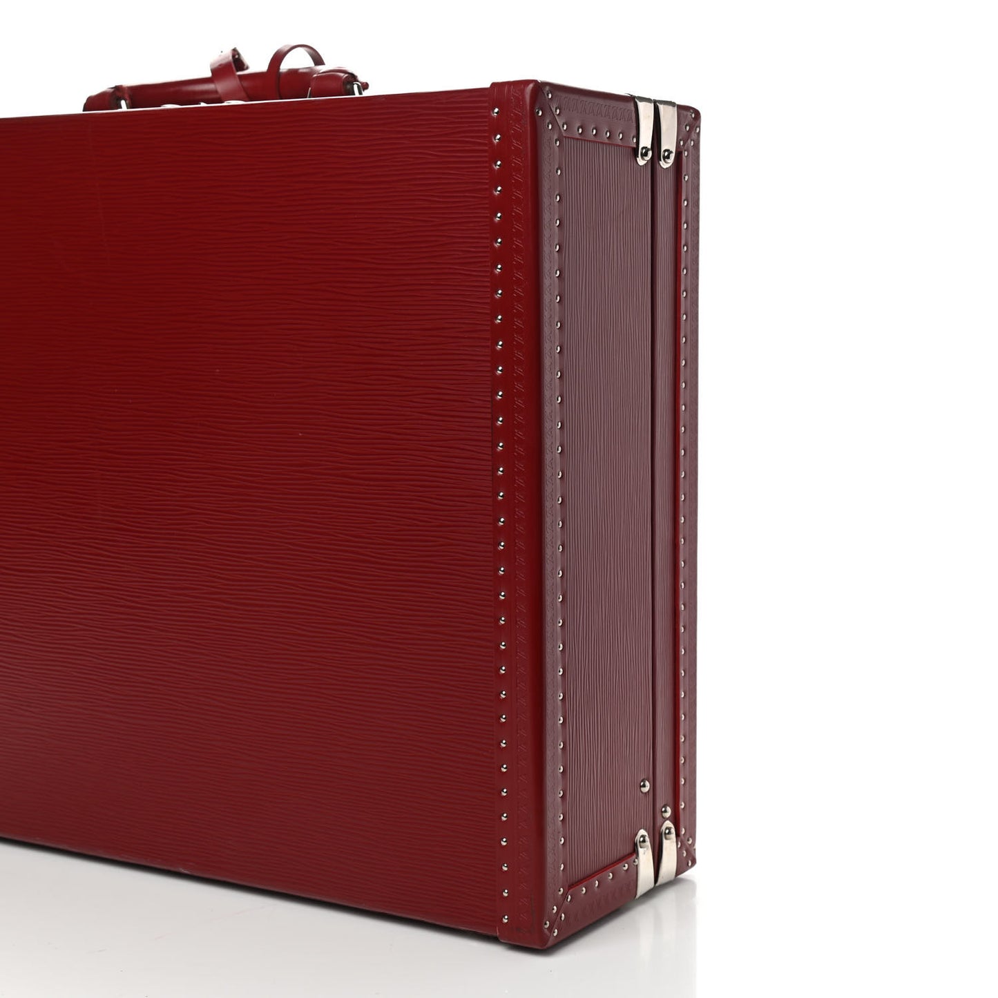 Epi President Watch Briefcase Castillan Red