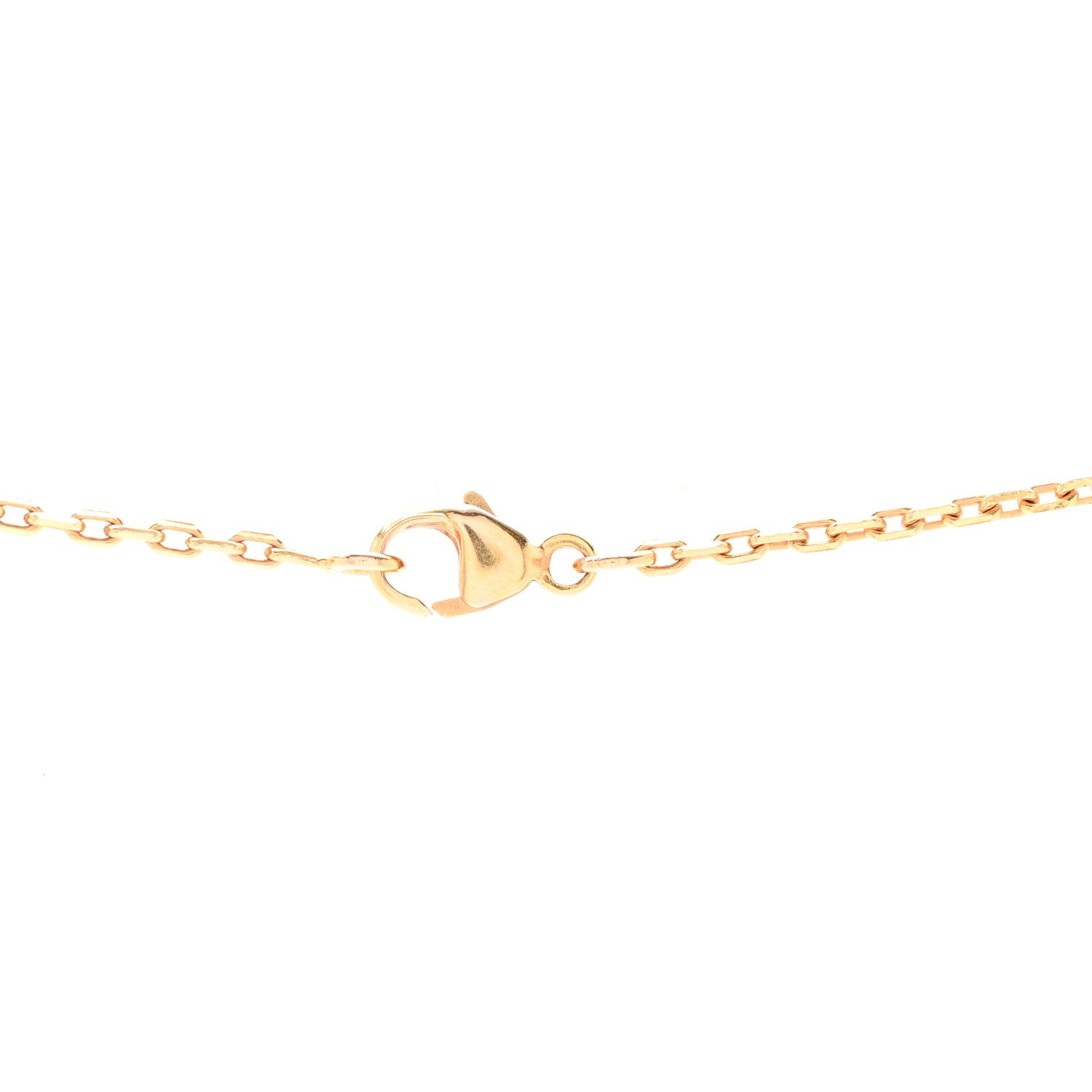 Hermes Lacquered Rose Gold Mini Pop H Pendant Necklace Black 5 of 9