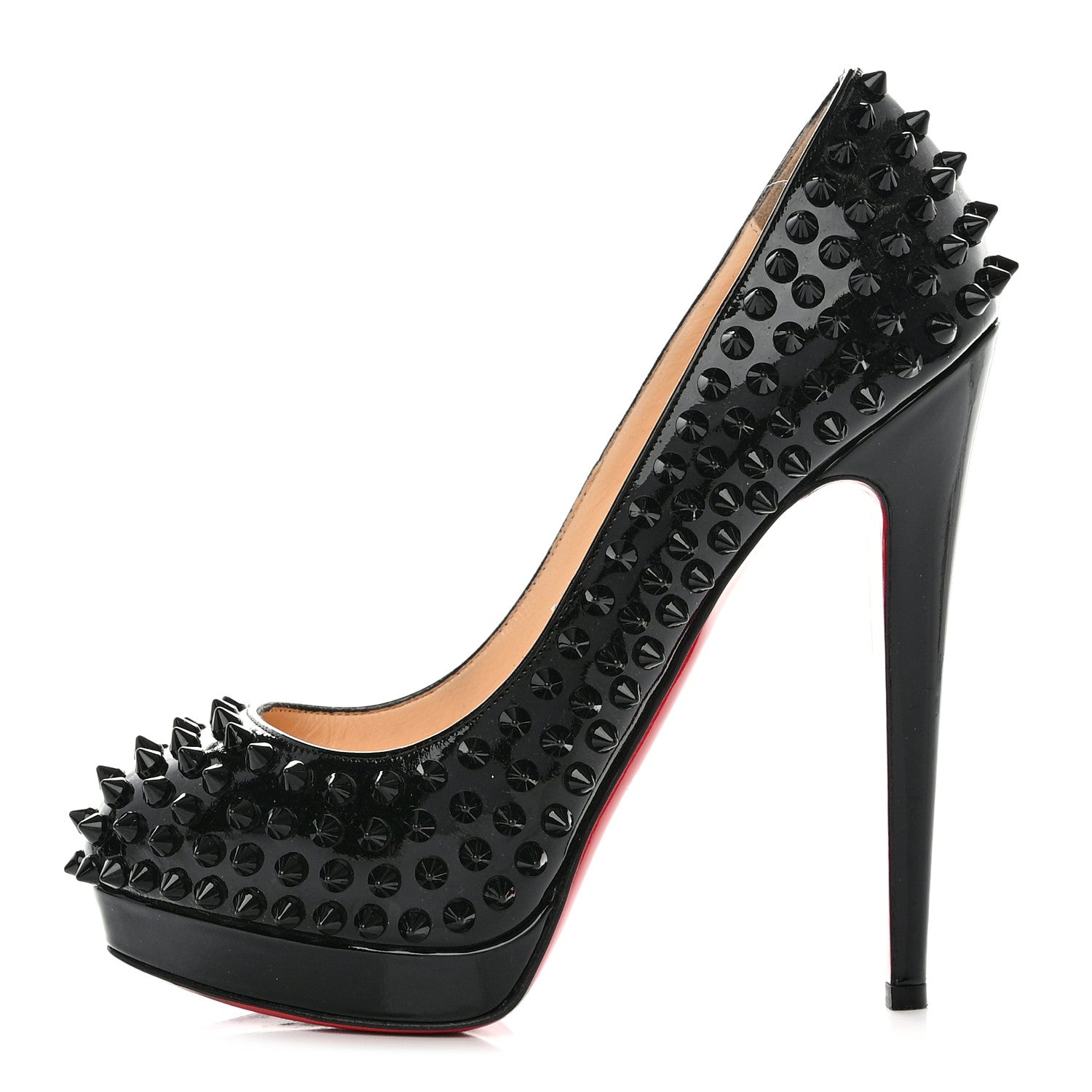 Christian Louboutin Patent Alti Spikes 160 Pumps 36.5 Black 1 of 8