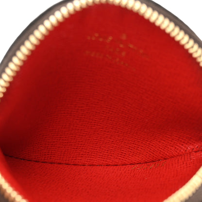 Louis Vuitton Monogram 2020 Christmas Animation Bumper Cars Round Coin Purse Coquelicot 5 of 6