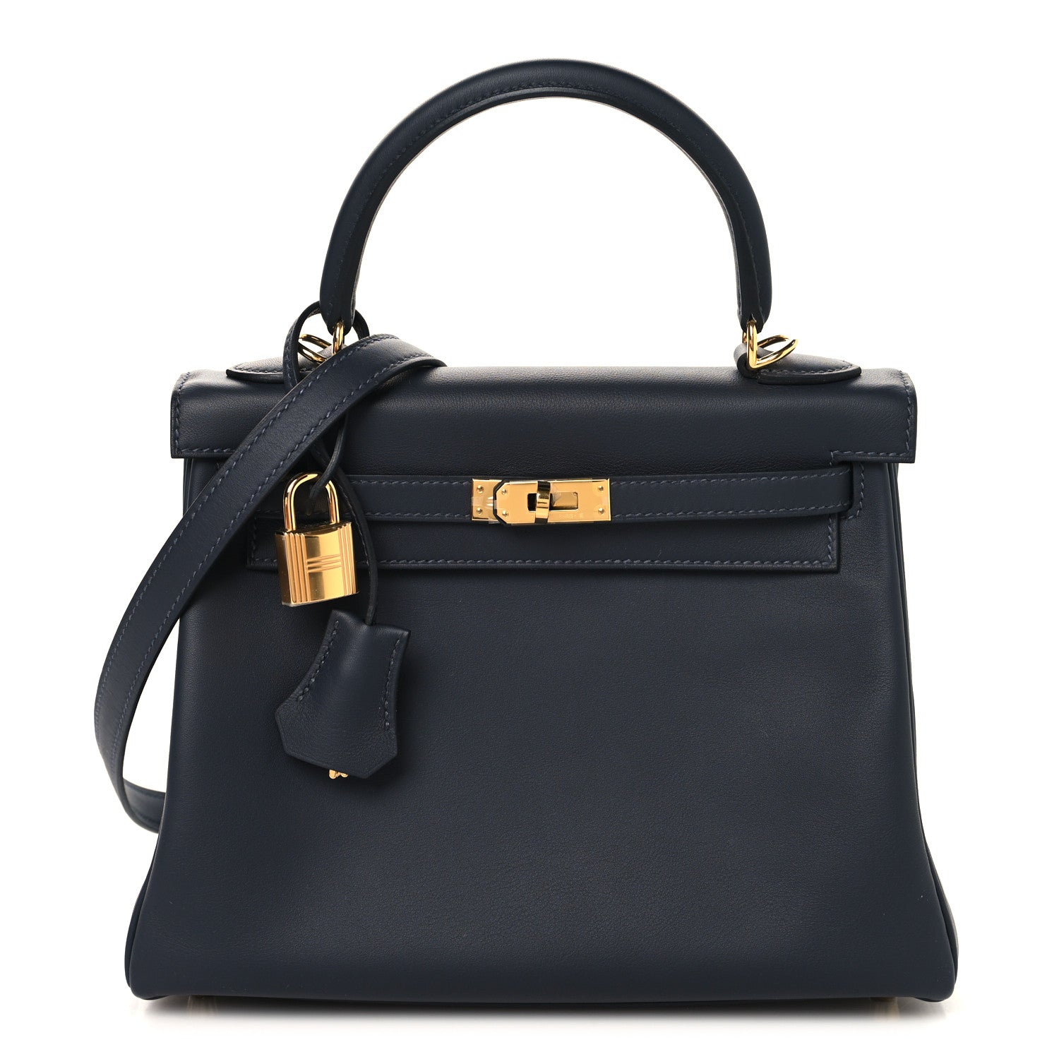 Hermes Swift Kelly Retourne 25 Bleu Indigo 1 of 13