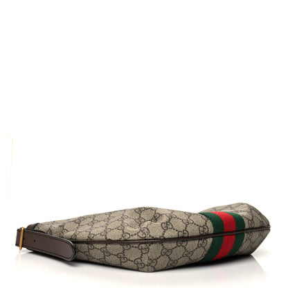 Gucci GG Supreme Monogram Web Small Ophidia Half Moon Hobo Brown 4 of 11