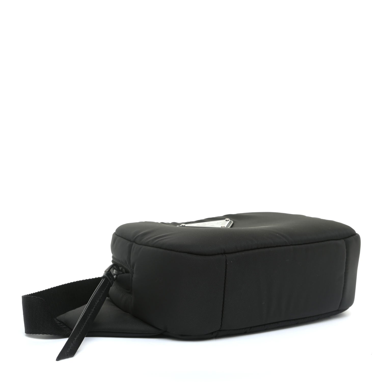 Prada Tessuto Nylon Soft Padded Belt Bag Black 4 of 10