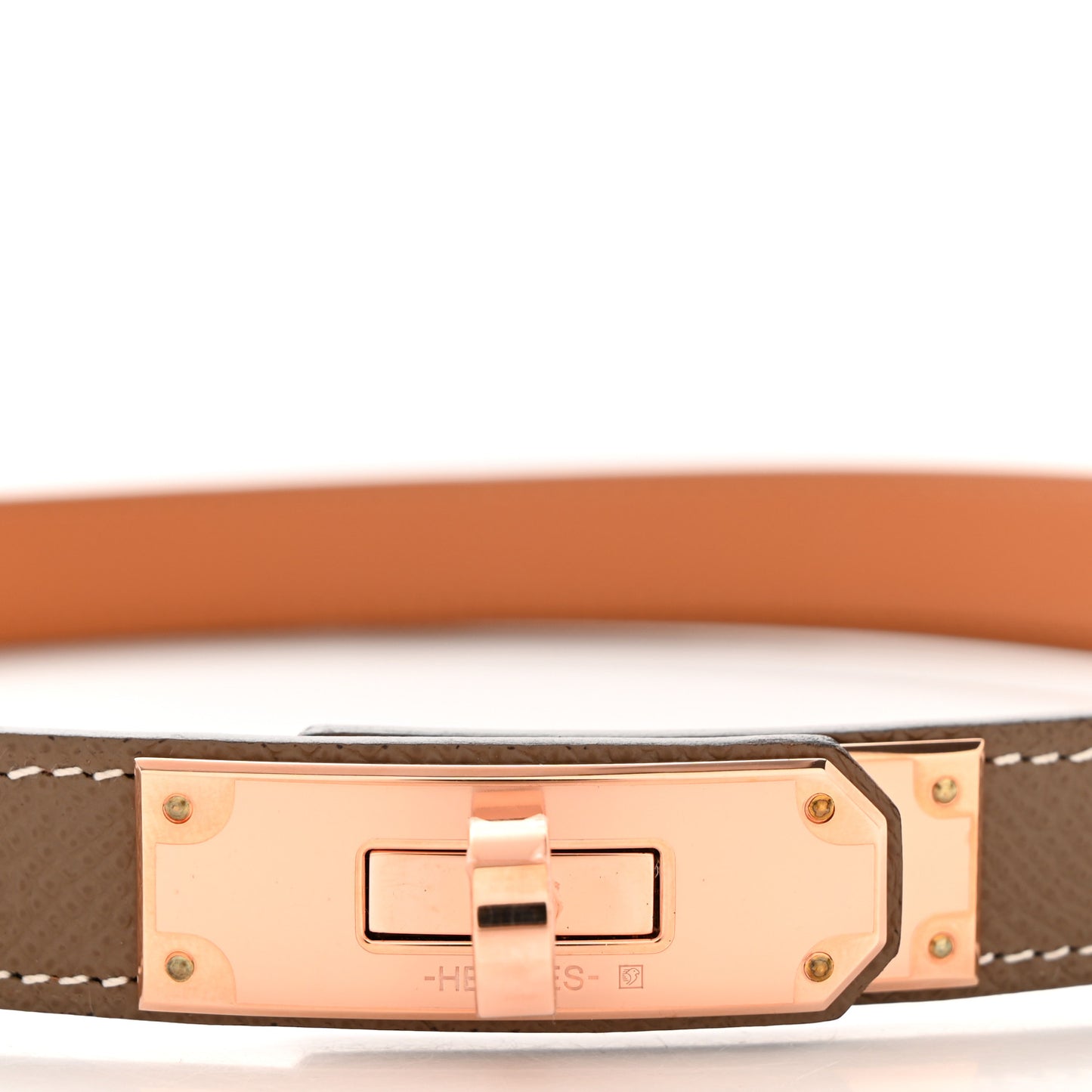 Epsom Kelly Belt Etoupe
