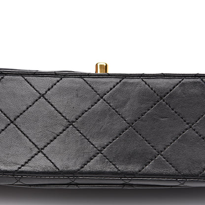 Chanel Lambskin Quilted Small Double Flap Black 9 of 20