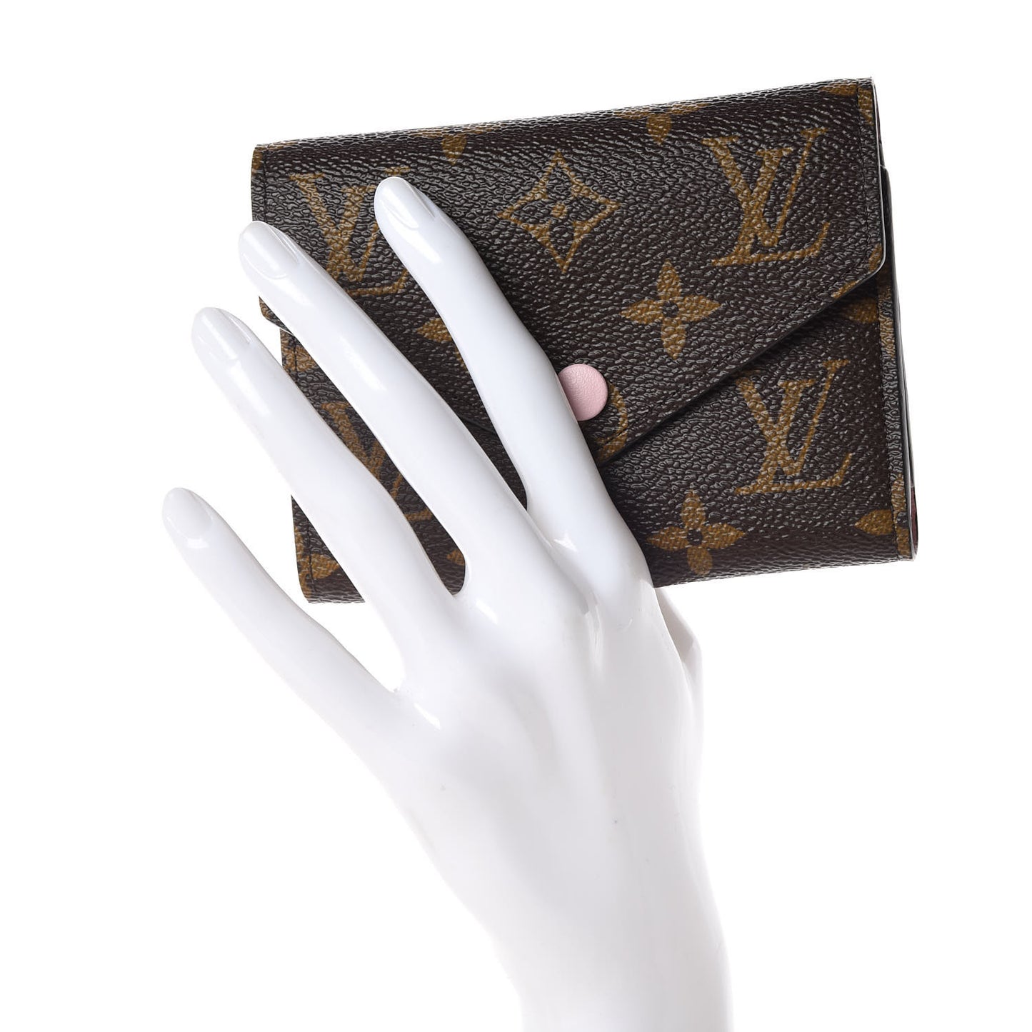 Monogram Victorine Wallet Rose Ballerine