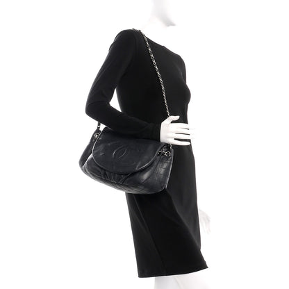 Chanel Caviar Half Moon Large Flap Black 3 of 8