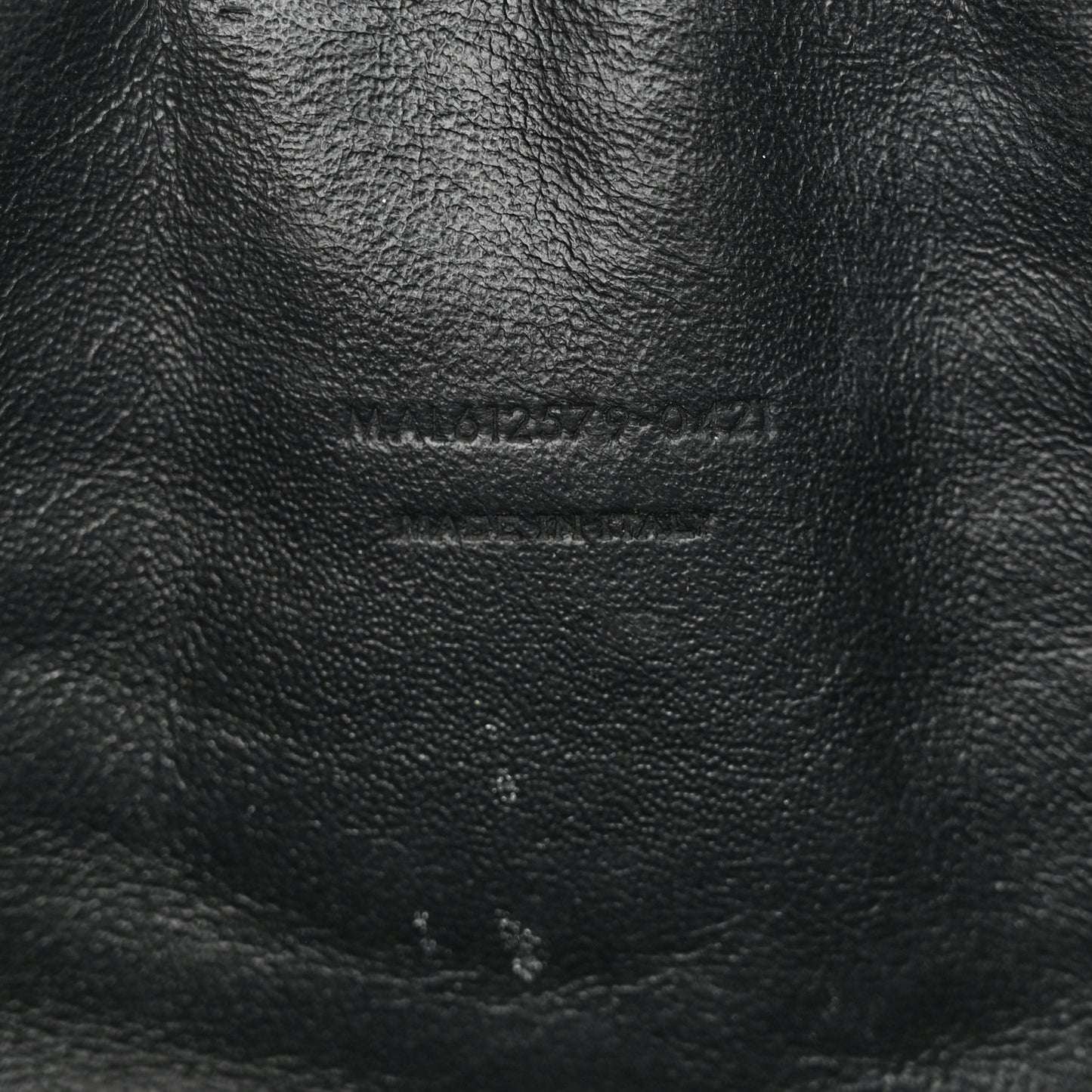 Grain De Poudre Matelasse Monogram Mini Lou Camera Bag Black