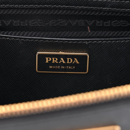 Prada Saffiano Large Galleria Double Zip Tote Black 6 of 12