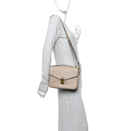 Louis Vuitton Empreinte Pochette Metis Tourterelle 2 of 10