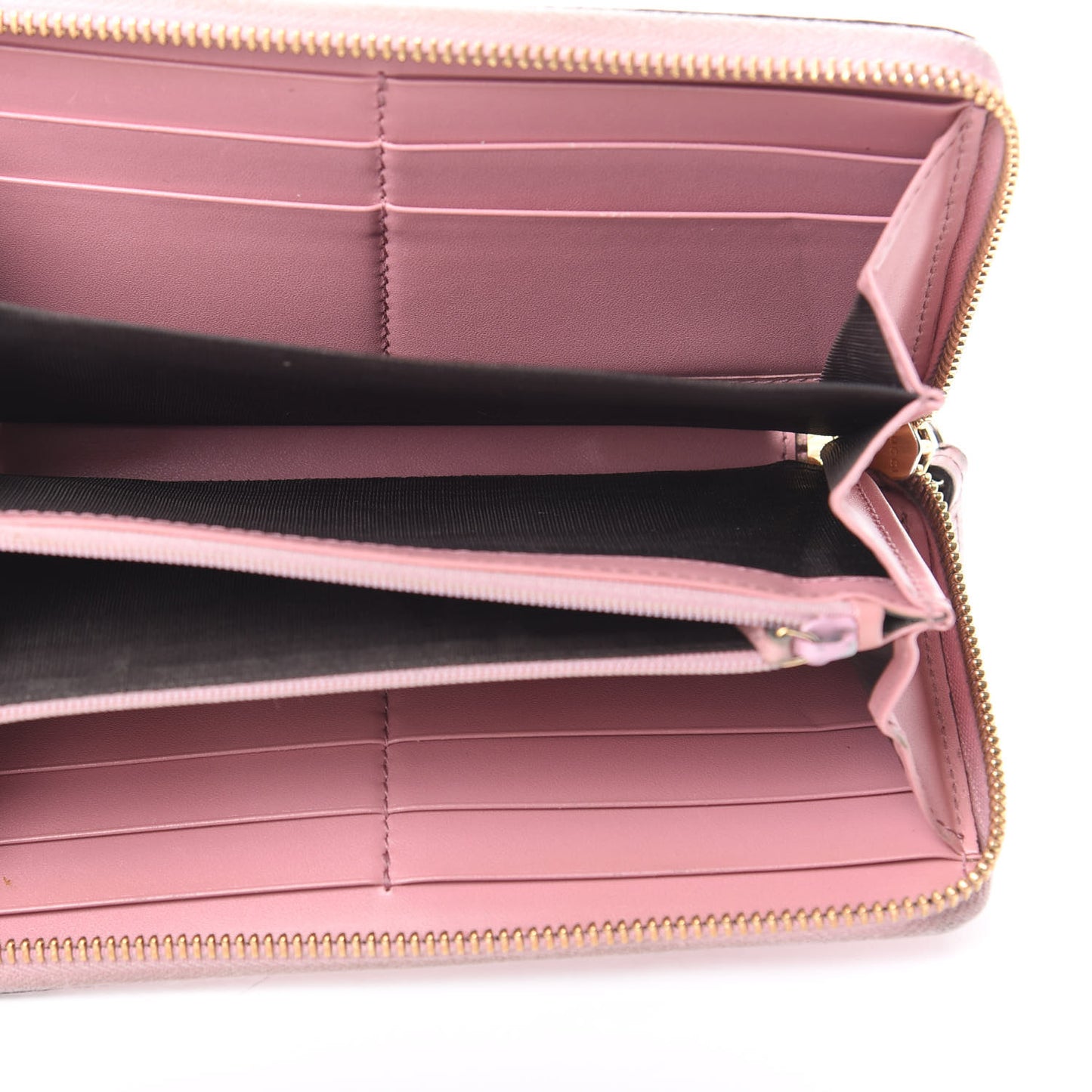 Guccissima Zip Around Wallet Pink