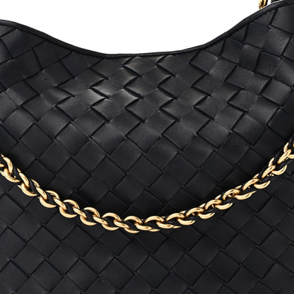 Bottega Veneta Nappa Intrecciato Sardine With Chain Bag Space 7 of 10