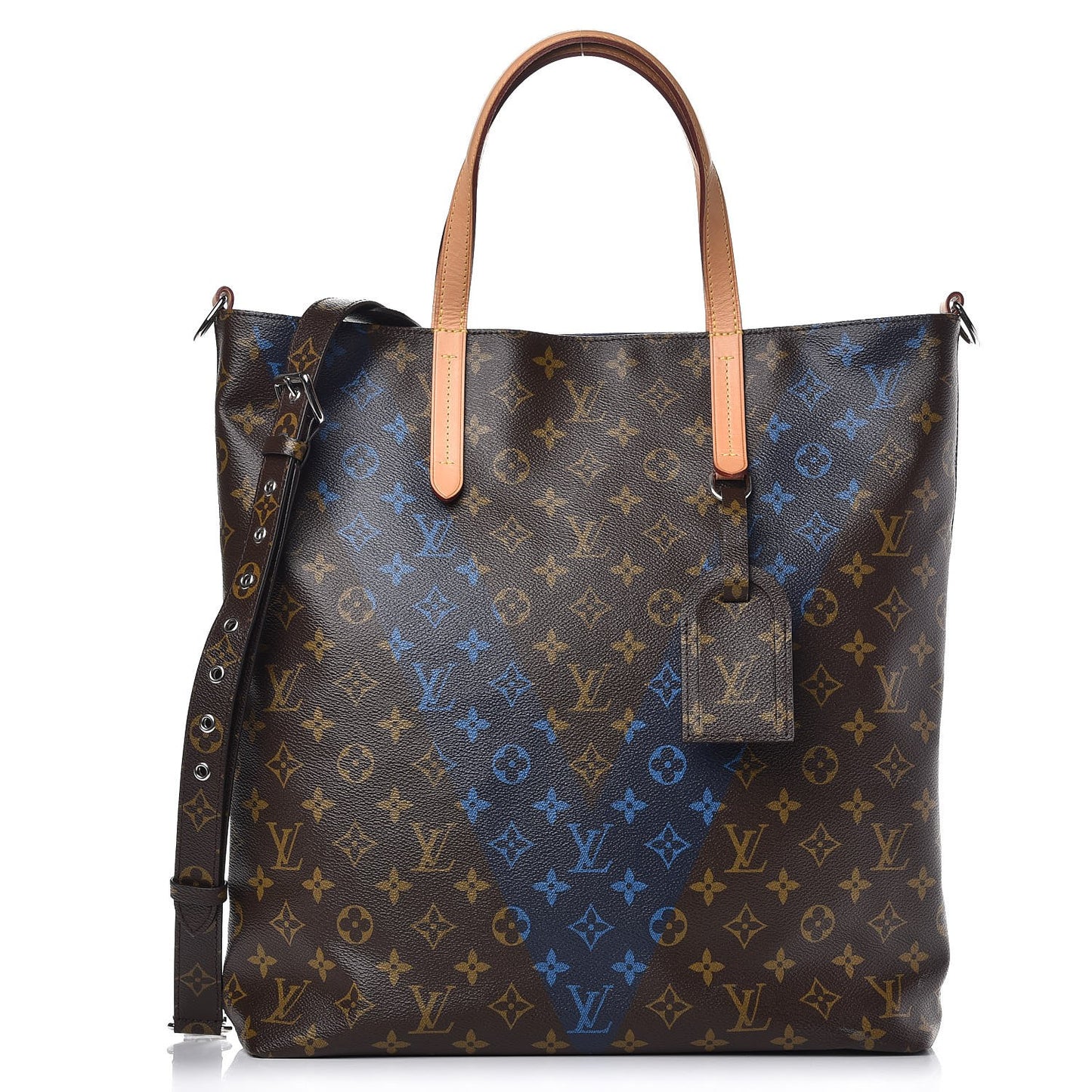 Monogram V Cabas Jour Blue