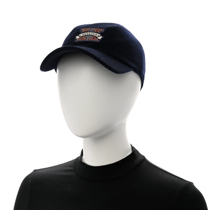 Hermes Cotton Davis H Sellier Cap 59 Marine 2 of 8