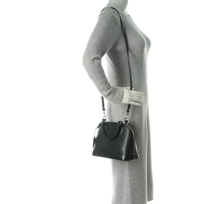 Louis Vuitton Epi Alma BB Black 2 of 7