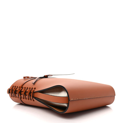 Loewe Smooth Calfskin Ikebana Small Shoulder Bag Tan 4 of 8