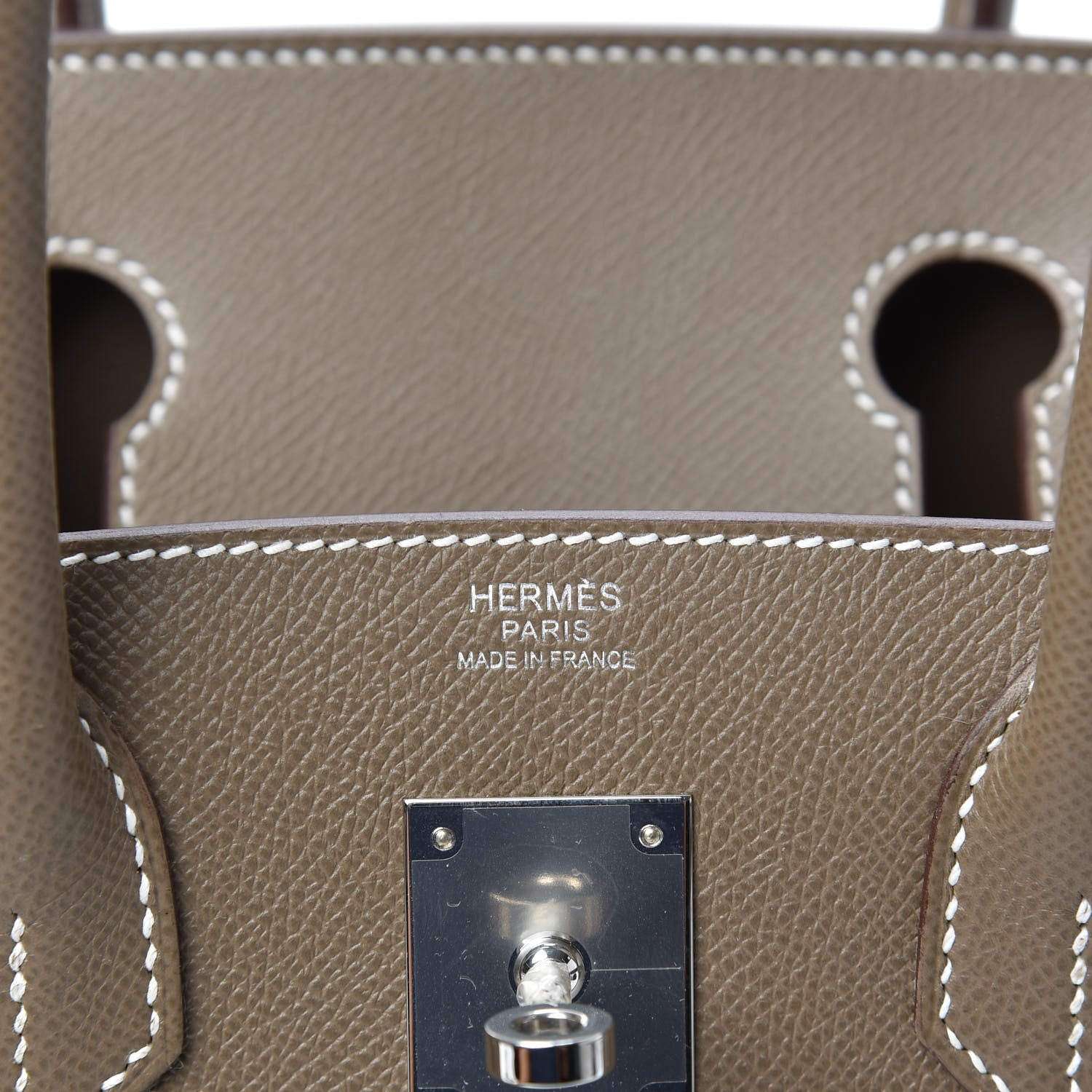 Hermes Epsom Birkin Sellier 30 Etoupe 7 of 9