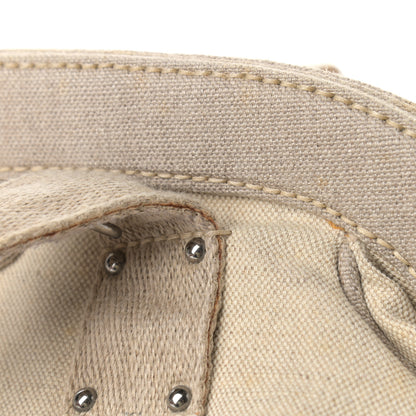 Prada Canvas Mistolino Frame Bag Naturale 18 of 22