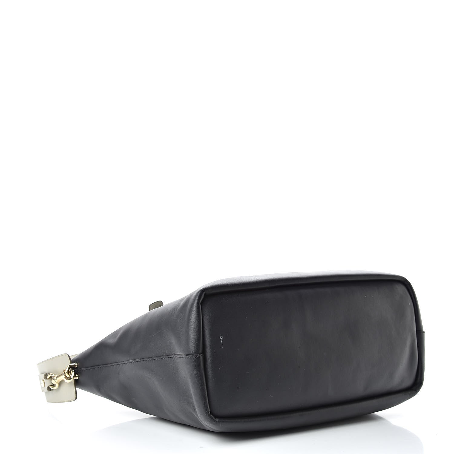 Chloe Smooth Calfskin Large Baylee Tote Black Grey 4 of 19