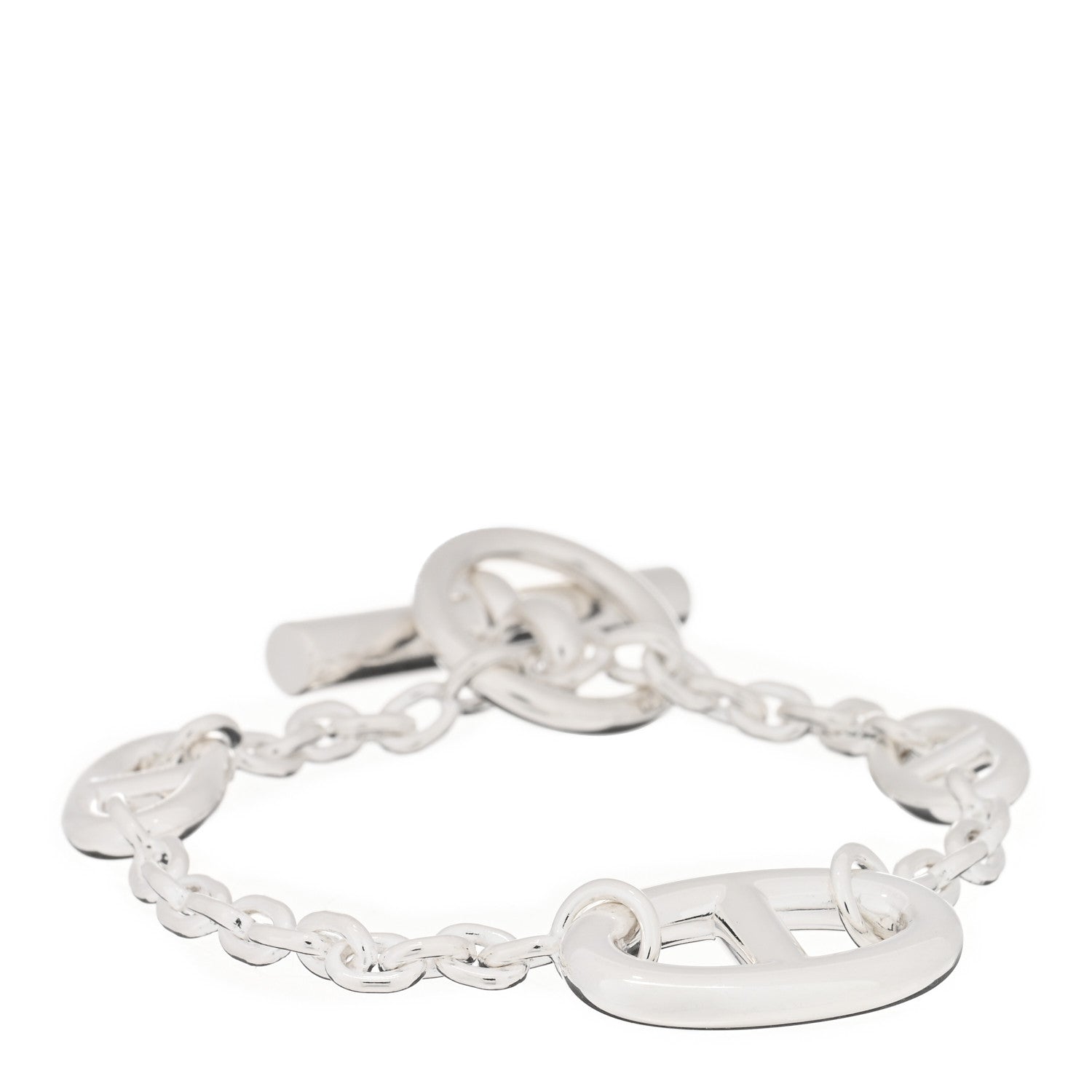 Hermes Sterling Silver Farandole Bracelet ST 1 of 3