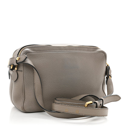 Prada Vitello Daino Medium Double Zip Shoulder Bag Argilla 3 of 14
