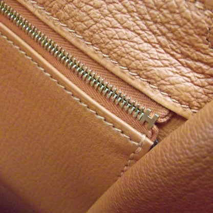Hermes Clemence KELLY 35 Handbag Orange 9 of 13