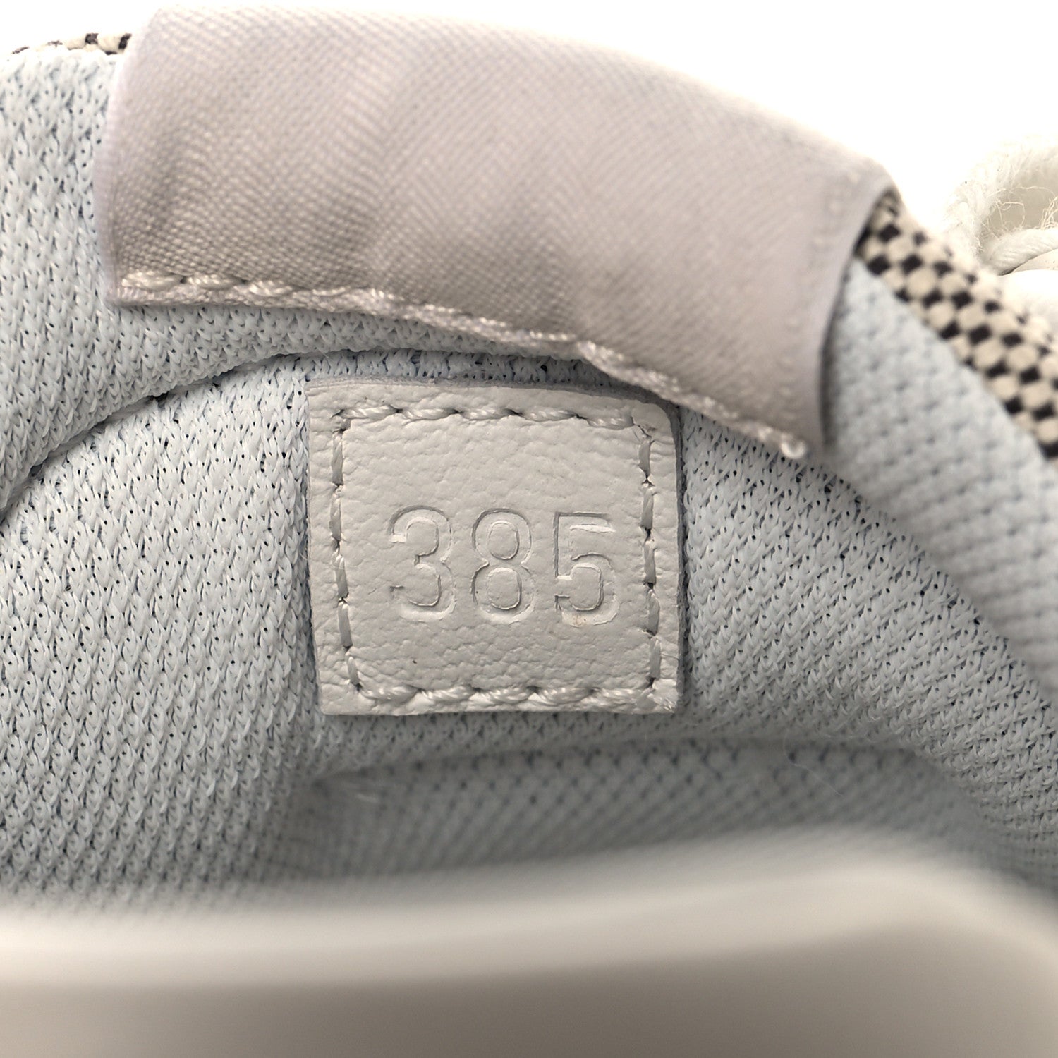 Hermes H Canvas Nappa Jet Sneakers 38.5 White Prunoir 7 of 9