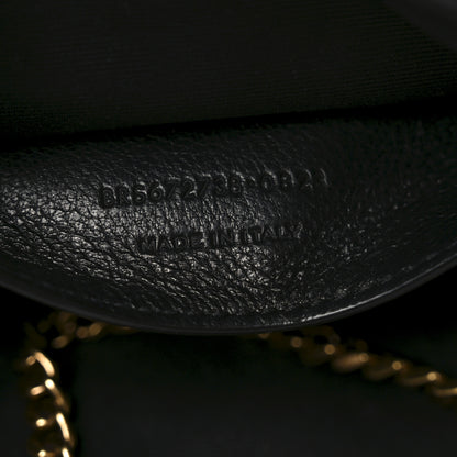 Saint Laurent Lambskin Quilted Monogram Mini Nolita Black 12 of 21