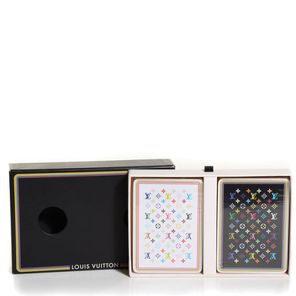 Louis Vuitton Monogram Multicolor Playing Cards Set of 2 3 of 4